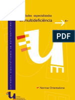 Unidades Especializadas em Multideficiência - Normas Orientadoras