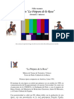 Opera "La Purpura de La Rosa" T. de Torrejón y Velasco. Syntagma Musicum Usach, Presentada en Octubre de 1999 - Audio y Video