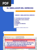 El Simulador Del Derecho