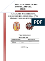 Informe de Topografia II