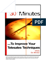 30 Minutes To Improve Telesales Techniques