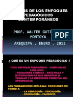 Analisis de Los Enfoques Pedagogicos