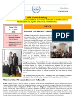 OTP Weekly Briefing 6-11 June 2012 #124