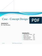 Case - Concept Design Services: Dr. Atul Razdan