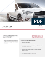 Ghid Citroen DS4 Romana