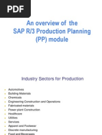 An Overview of The SAP R/3 Production Planning (PP) Module