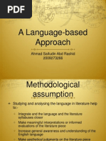 Language Based Approach