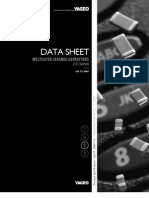 Datasheet Capacitor YAGEO