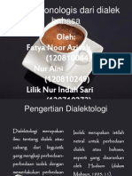 DIALEKTOLOGI