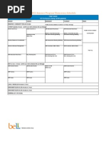 Bell 1st Week Schedule