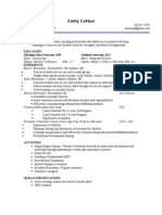 Teaching Resume 1