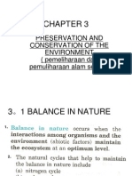 Preservation and Conservation of The Environment (Pemeliharaan Dan Pemuliharaan Alam Sekitar)