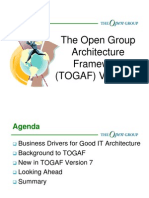 The Open Group Architecture Framework (TOGAF) Version 7