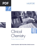 Clinical Chemistry: Product Selection Guide