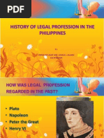 1 - History of Legal Profession