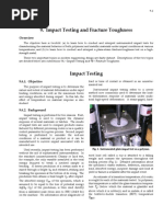 Impact - Test and Fracture Test