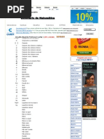 Dicionário de Matemática - Símbolos Matemáticos II