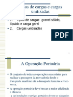 Operação Portuária Tipos de Cargas e Unitizadas