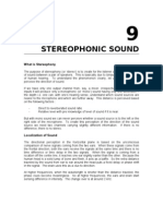 Stereophonic Sound: What Is Stereophony