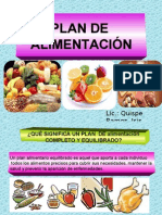 Plan de Alimentacion