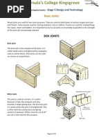 ST Ursula's College Kingsgrove: Basic Joints