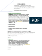 Endocrine Questions