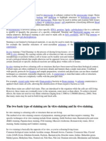 Types of Staining