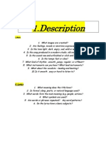 Description Analysis Interpretation Background and Judgment