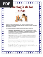 Psicología de Los Niños