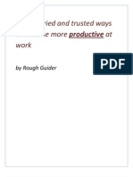 1-To-40 Tried and Trusted Ways To Become More Productive at Work Publish RG v4