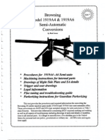 Browning Model 1919A4 & 1919A6 Semi Automatic Conversions