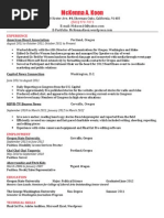 Resume - McKenna Koon