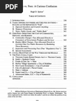 Taxes vs. Fees: A Curious Confusion: II. "FAIR"..................