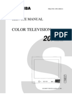 Color Television: Service Manual