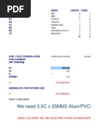 Project Calculation