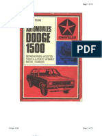 Reparacion Dodge 1500