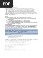 Poisson Distribution