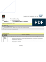 SAP F-22 Transaction Code Guide: Post Customer Document Using Special GL Indicator