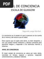 Nivel de Conciencia Glasgow