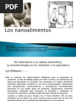 Los Nanoalimentos