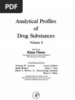 Profiles of Drug Substances Vol 08