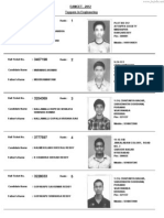 EAMCET 2012 Toppers List