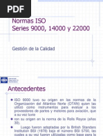 Normas-Iso 9000, 14000, 22000