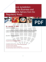 Extraterritorial Jurisdiction: Lessons For The Business and Human Rights Sphere