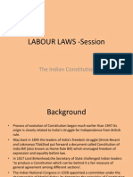 LABOUR LAWS - Session - Constitution