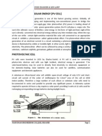 Solar Miltipurpose Charger and Led Lamp Final Yera Project Report