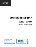 Manual Osmometro PZL1000