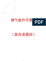 易筋經外經 調氣練外丹圖注