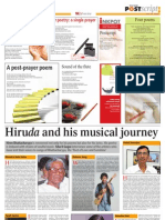 A Post-Prayer Poem: Hiruda and His Musical Journey