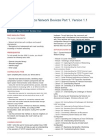 Interconnecting Cisco Network Devices Part 1, Version 1.1 (ICND1)